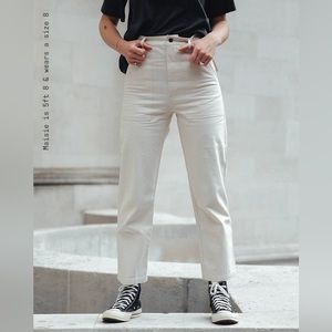 NWT P&CO SERVICE FATIGUE PANTS ECRU